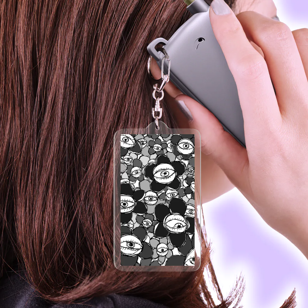 Mogi_3の花も見てるかも？ Acrylic Key Chain