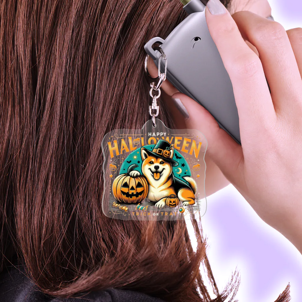 Naoki21のDOG x HALLOWEEN 02 Acrylic Key Chain