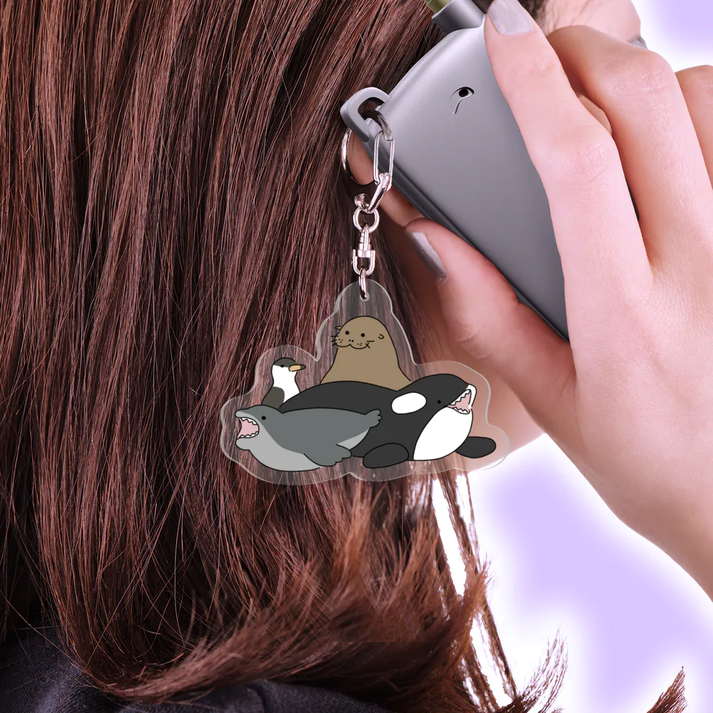 pechipechiの天敵の方々 Acrylic Key Chain