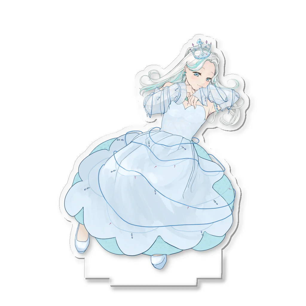 しろいる家との出会いの【誕生日記念】君のお姫様 Acrylic Stand