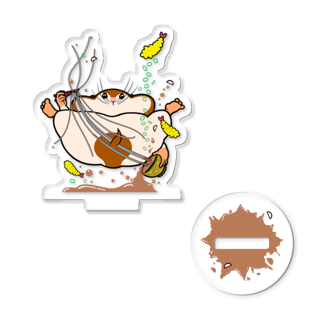 カレーゴハンナーの海老天蕎麦(アクリルスタンド用) Acrylic Stand