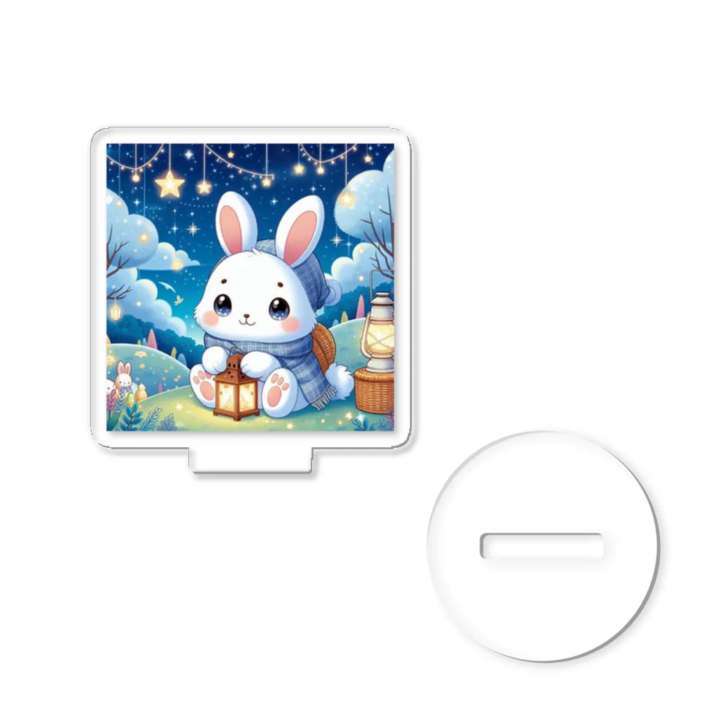 denyo dreamの快眠子ウサギ Acrylic Stand