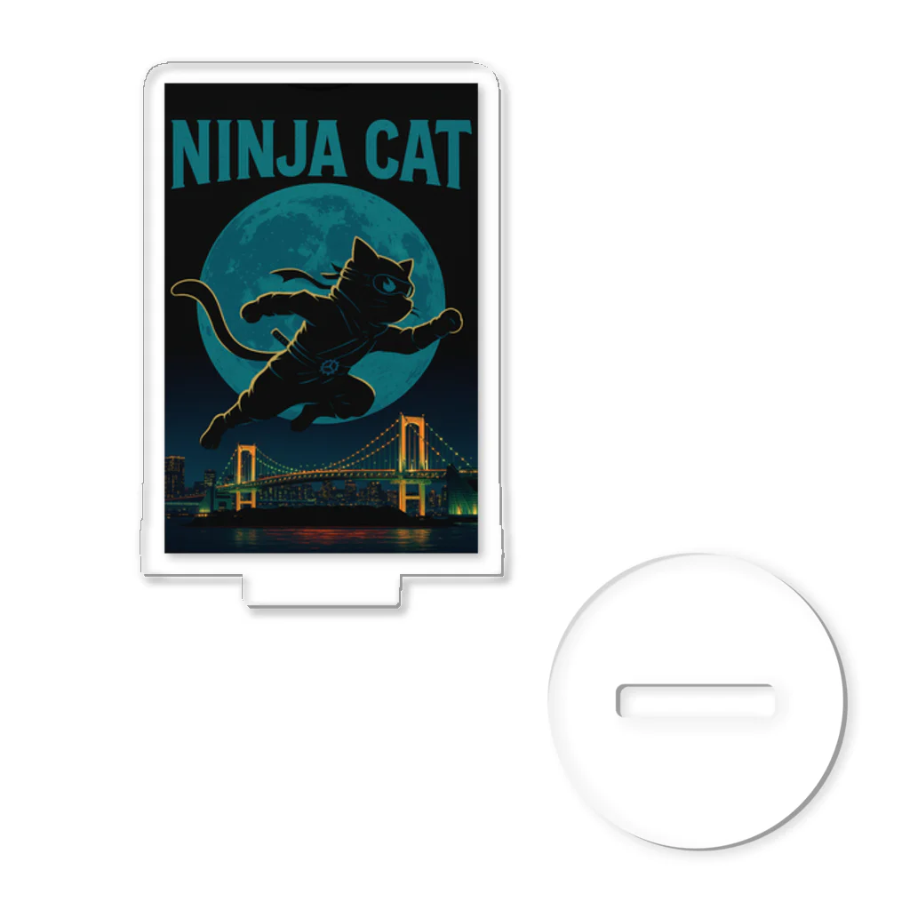 Atena-DesighnのNINJA CAT（2）忍者猫 Acrylic Stand