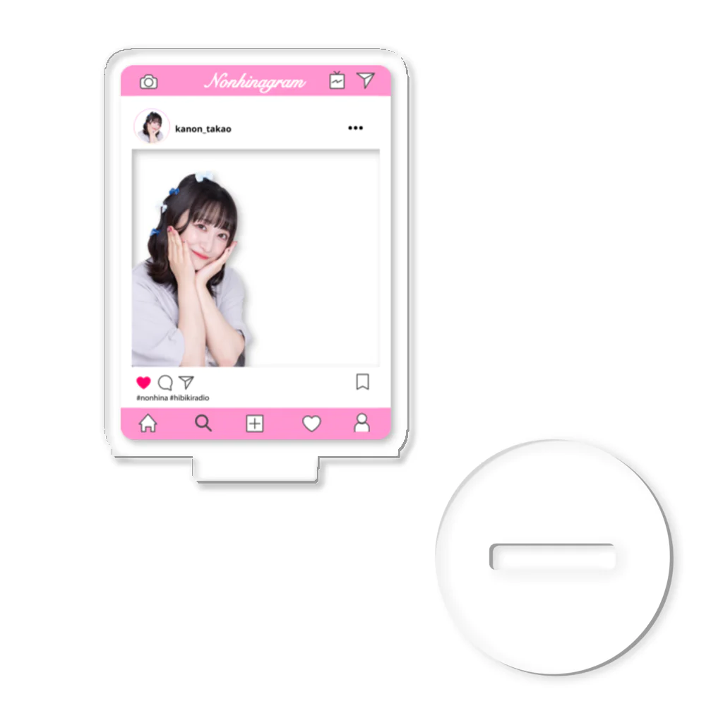 かのんとひなの成長日記の番組１周年記念グッズ「かのんのあくすた」 Acrylic Stand