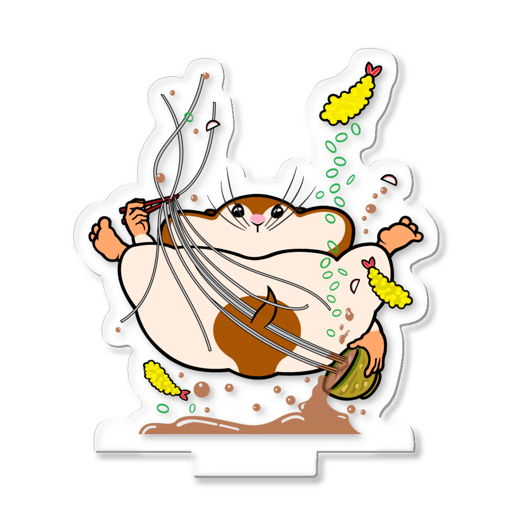 カレーゴハンナーの海老天蕎麦(アクリルスタンド用) Acrylic Stand