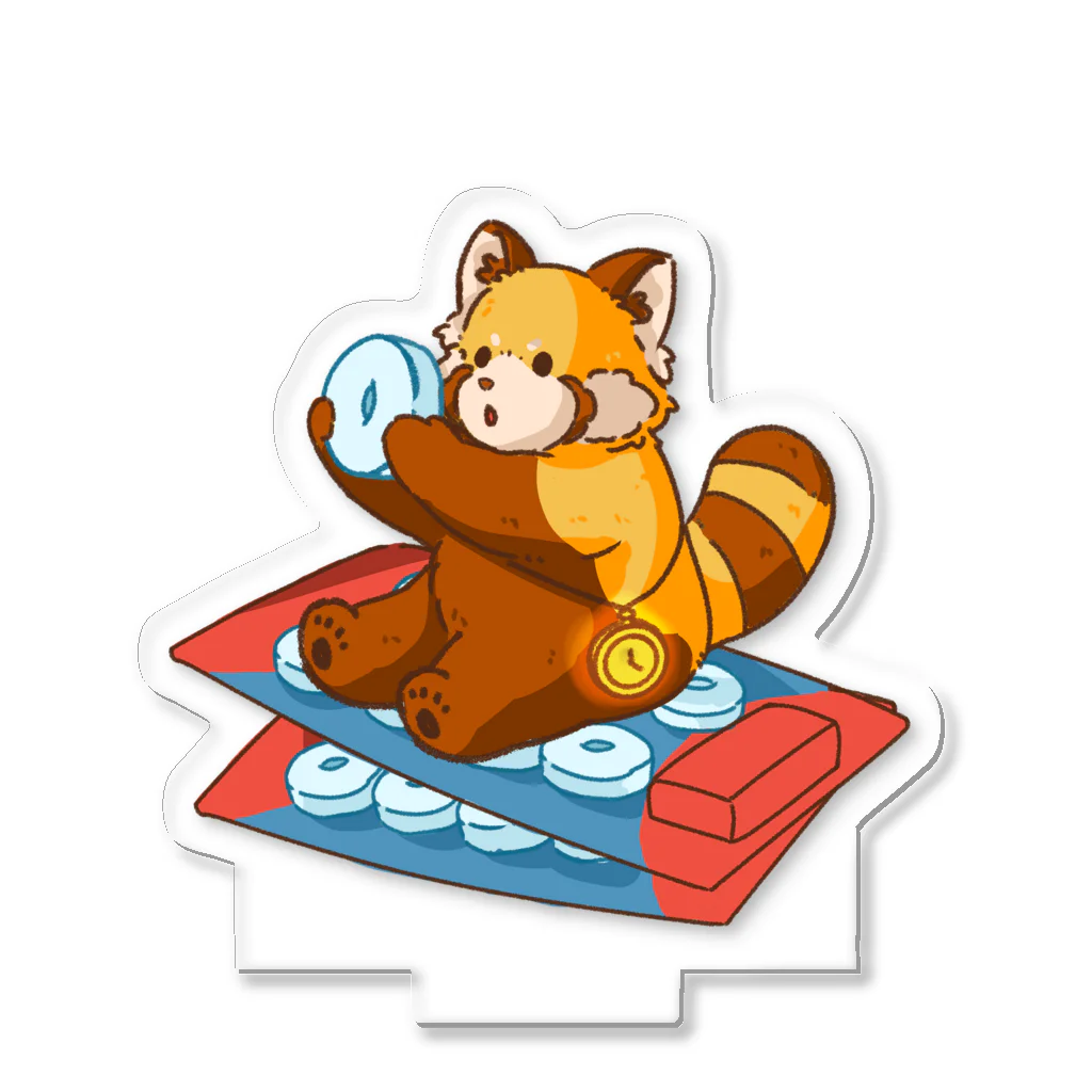 Red panda MuseumのPIPI飴 Acrylic Stand