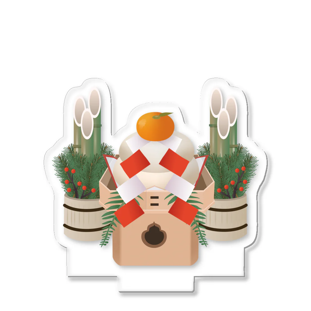 お正月】鏡餅アクスタ【門松付き】 / NO PICTUREBOOKS ( NOPB )の