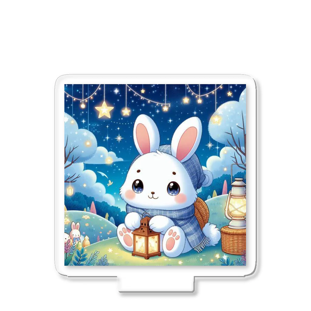 denyo dreamの快眠子ウサギ Acrylic Stand