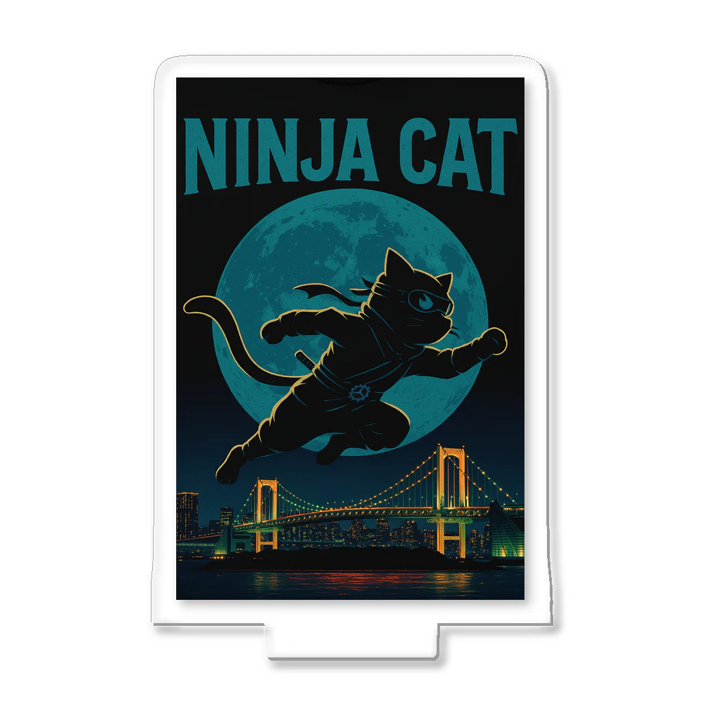 Atena-DesighnのNINJA CAT（2）忍者猫 Acrylic Stand