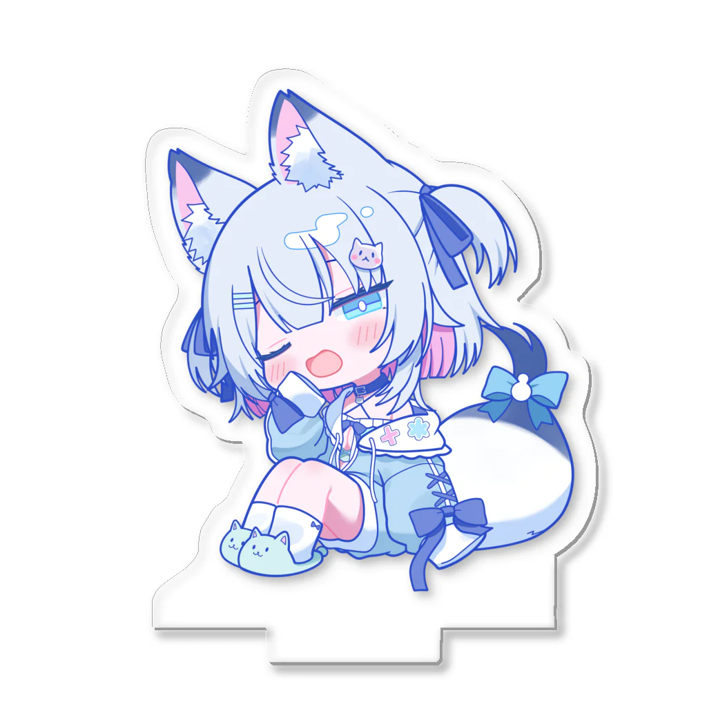 もふもふゆ1周年記念グッズ SD🦊🤍 / もふもふゆ ( mohumofuyu