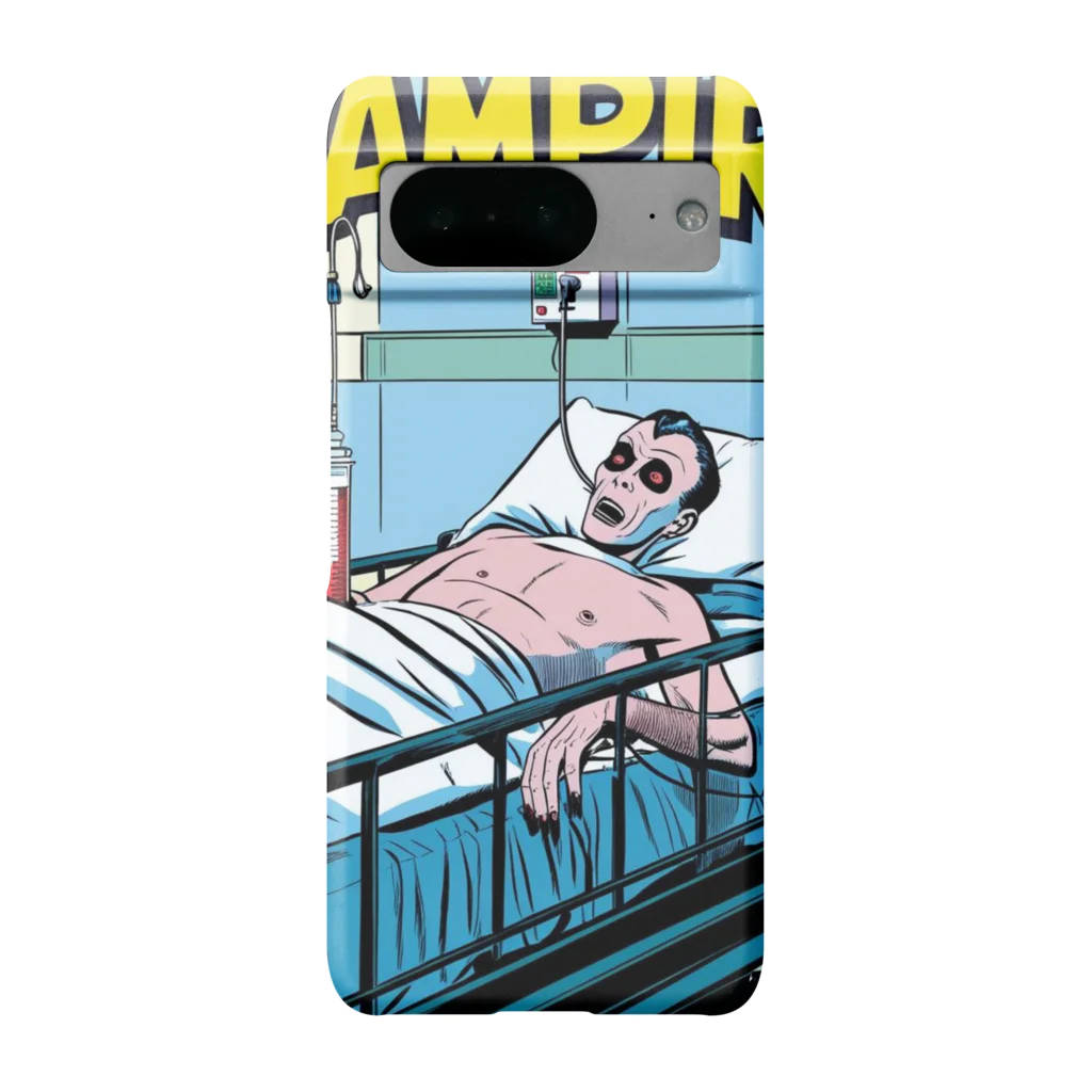 FAKE COMICS のSICKLY STYLE VAMPIRE Android Smartphone Case