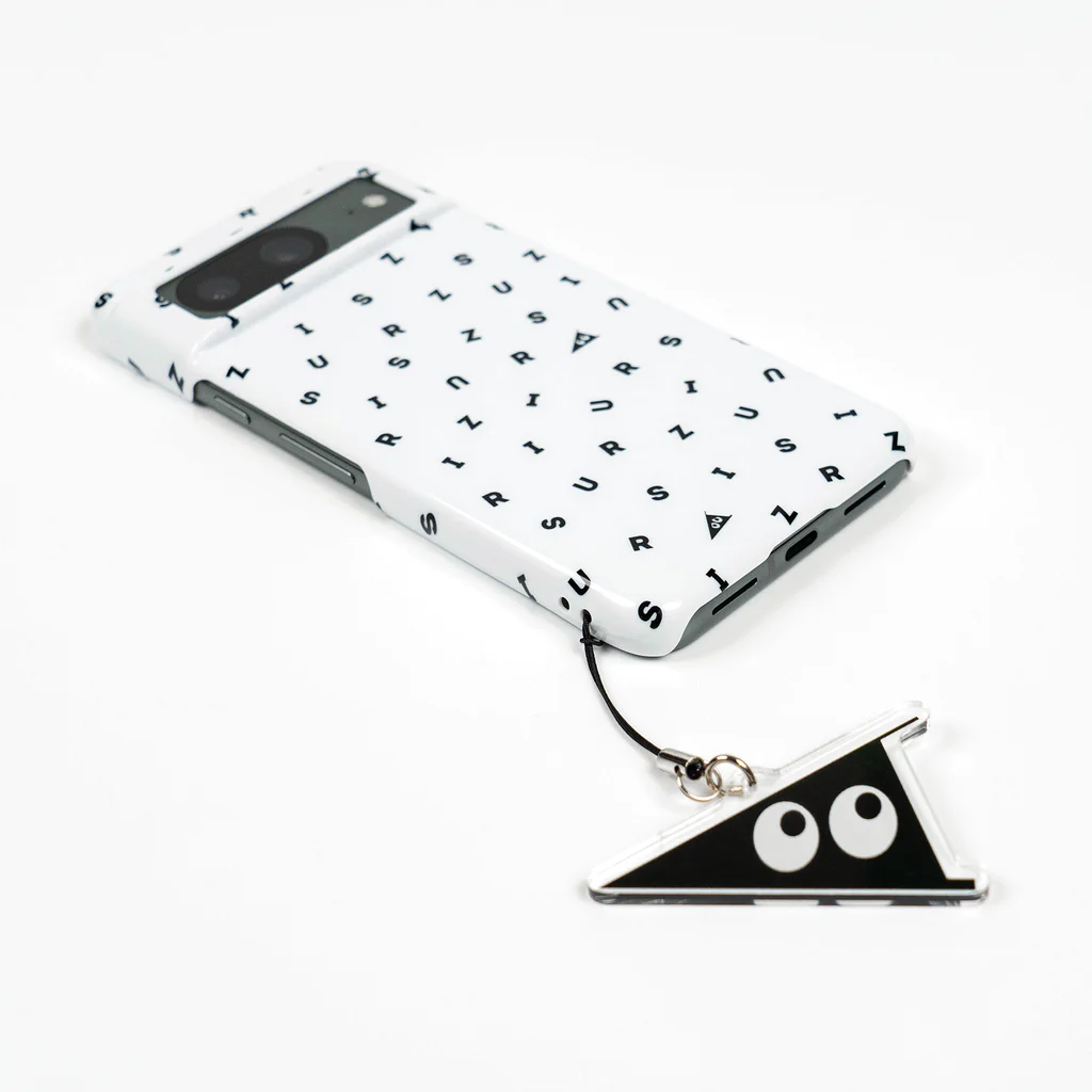 OJISANの棒線おじさん Android Smartphone Case :keychain hole