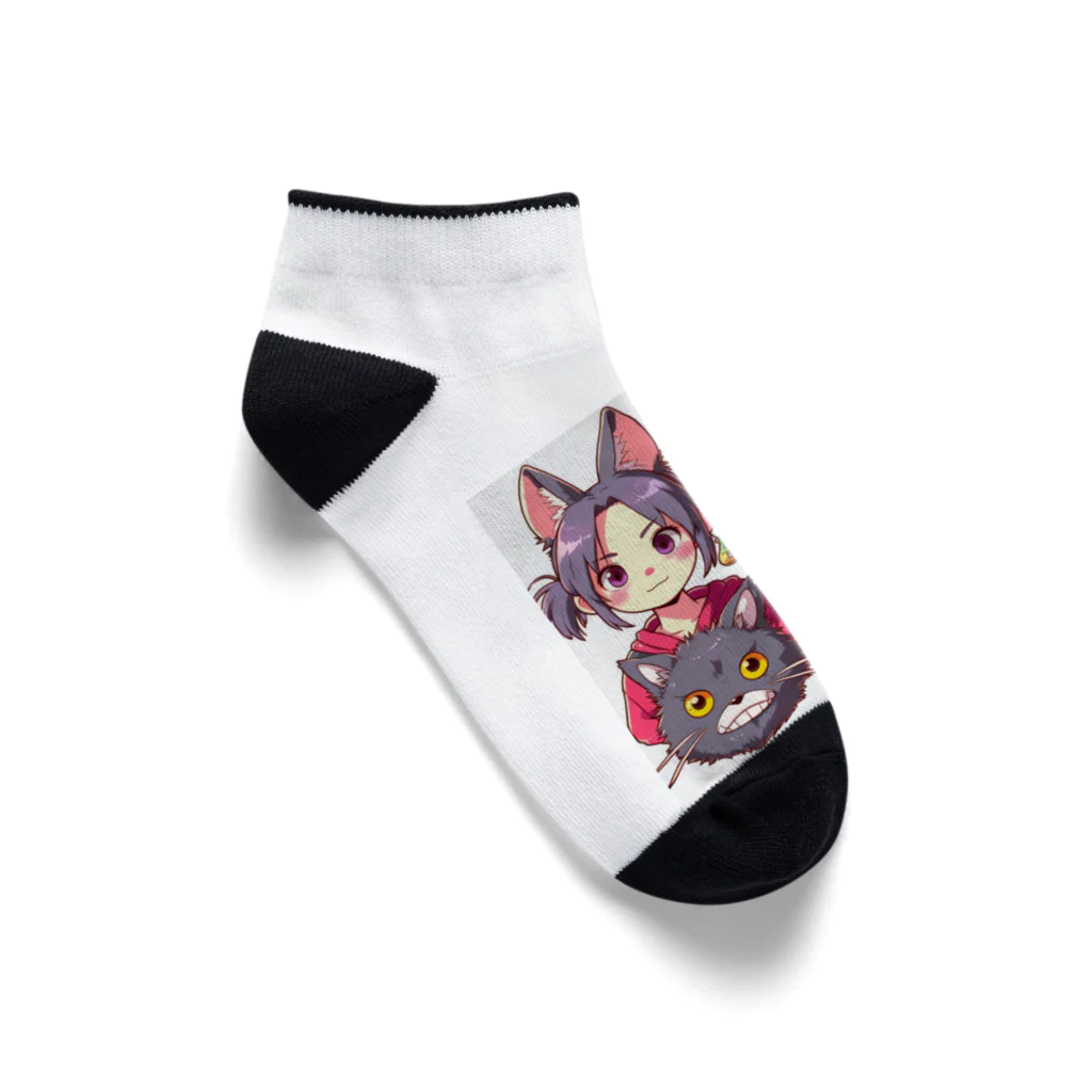 NinjaSamurai shopのNinjaSamurai kidsシリーズ Ankle Socks