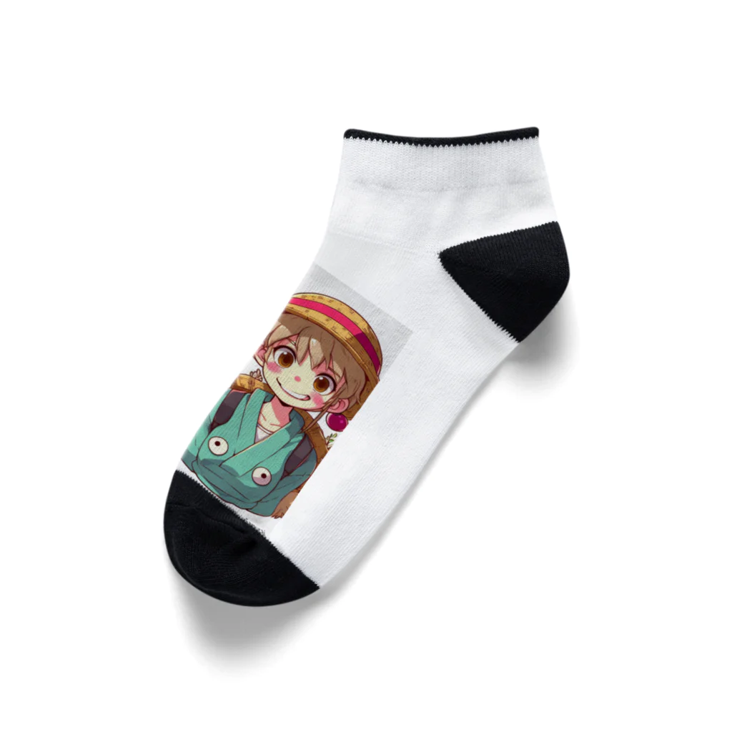 NinjaSamurai shopのNinjaSamurai kidsシリーズ Ankle Socks