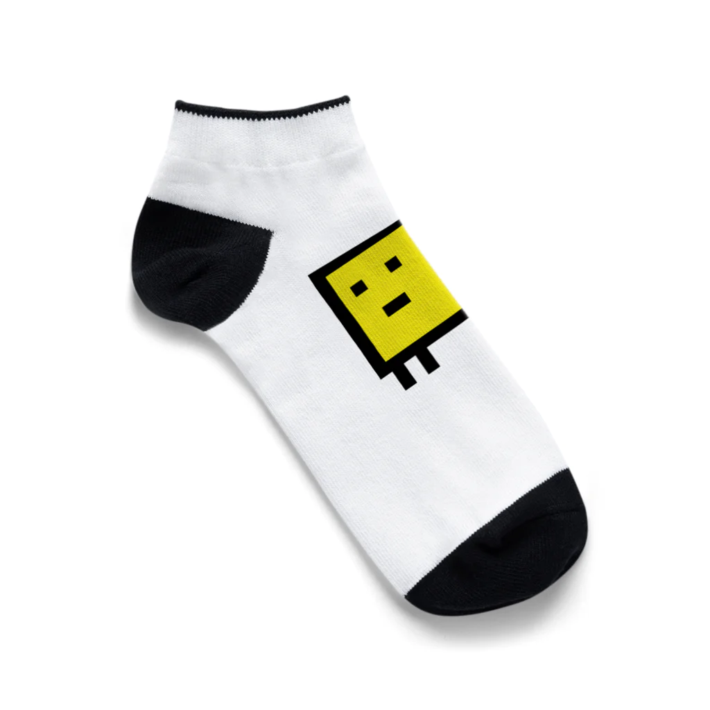 1080shopの黄色しかく。 Ankle Socks