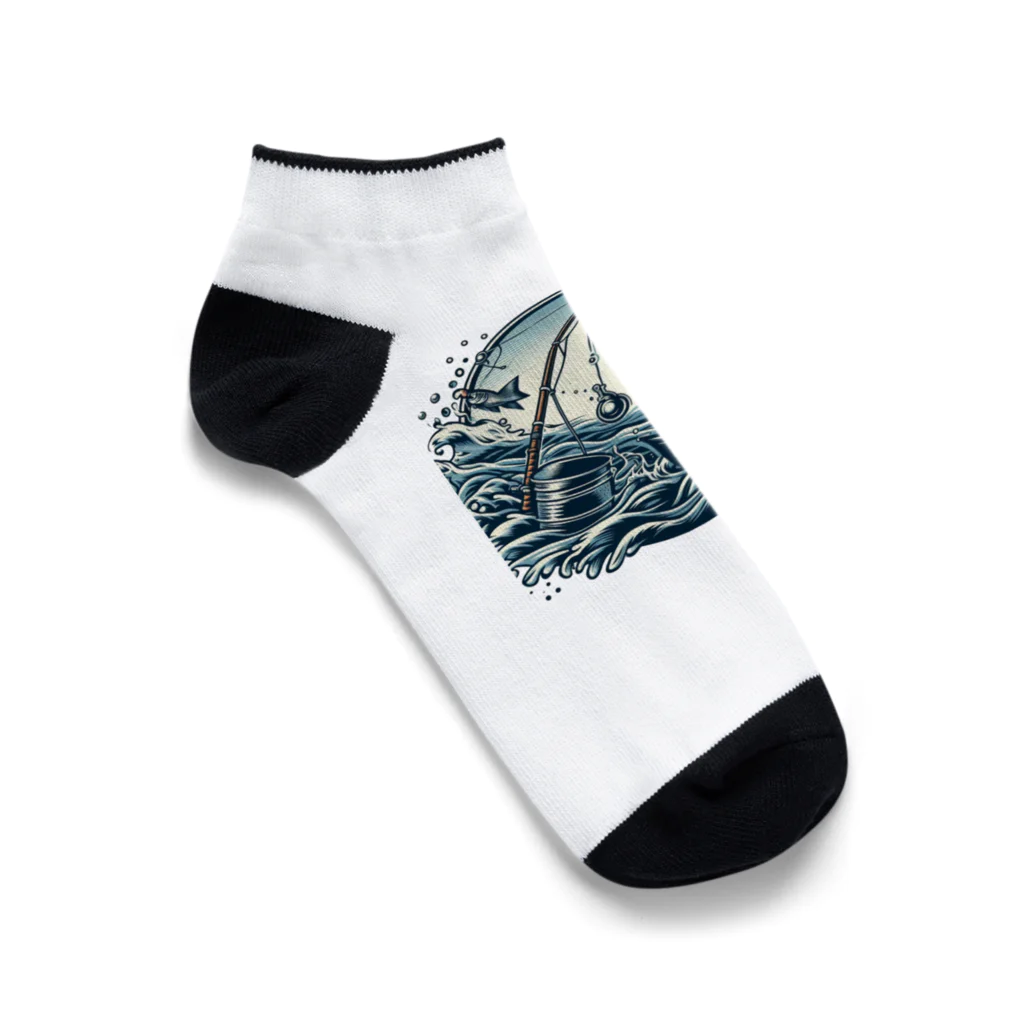 Chatarohの大漁の瞬間 Ankle Socks