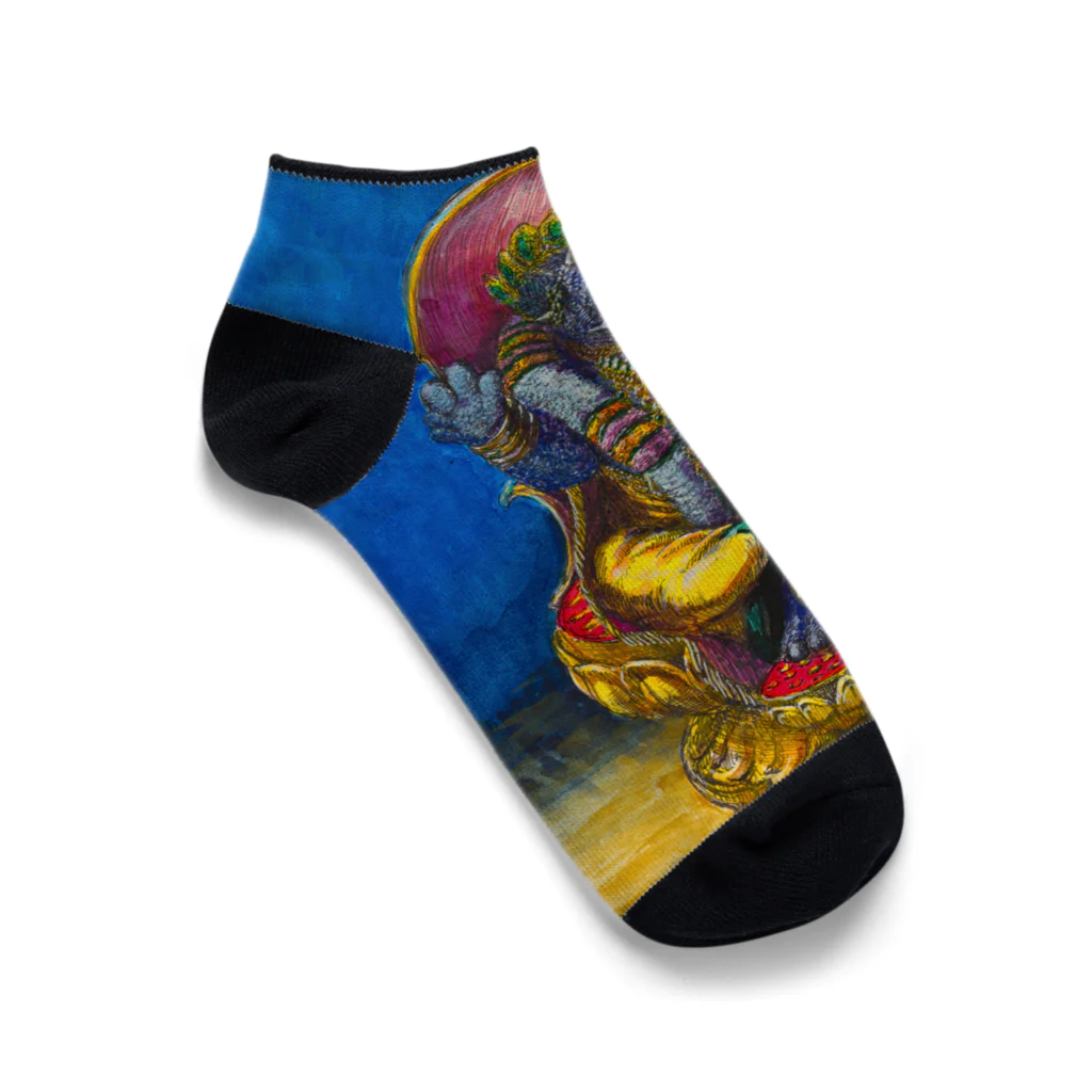 segasworksのレガリケラトプス…神様 Ankle Socks