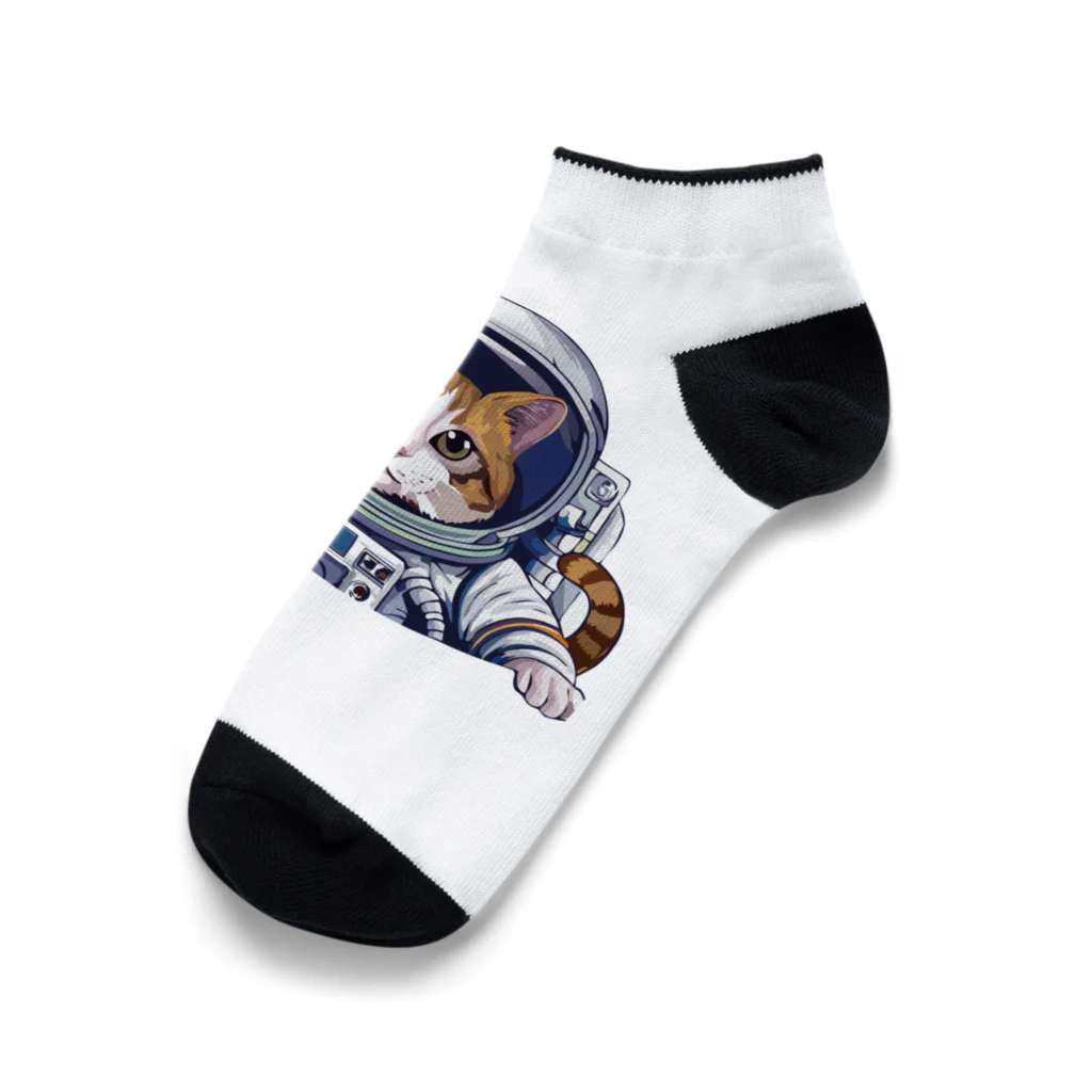 maronchiro55の宇宙猫Meru Ankle Socks