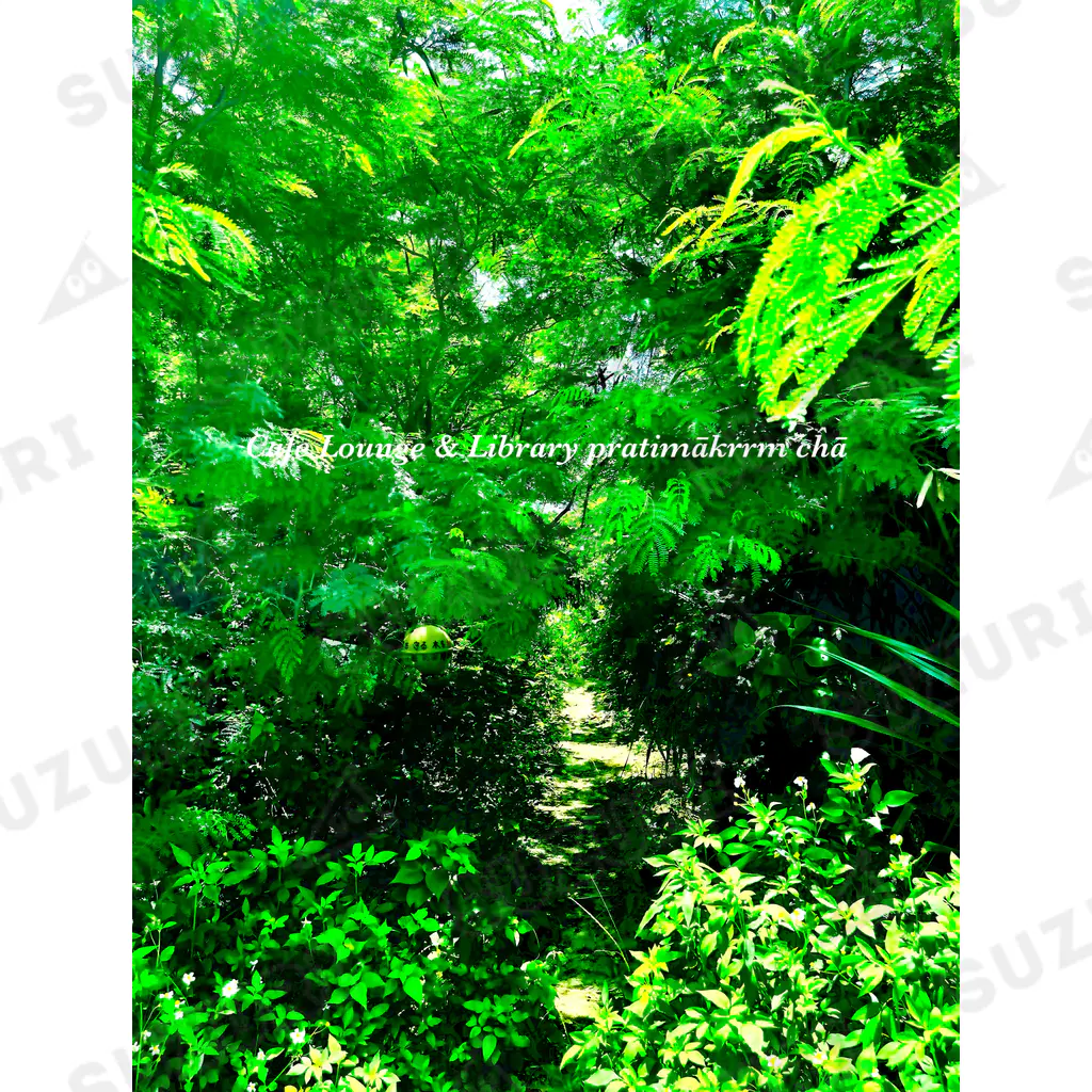 Cafe Lounge & Library pratimākrrm cĥā -ゆるやかな彫刻-のゆるやかな林道〜池間島 Ankle Socks