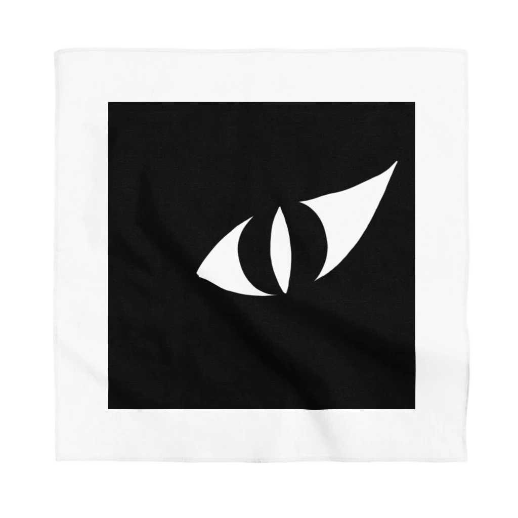 睨む目 / izaomiuのバンダナ通販 ∞ SUZURI（スズリ）