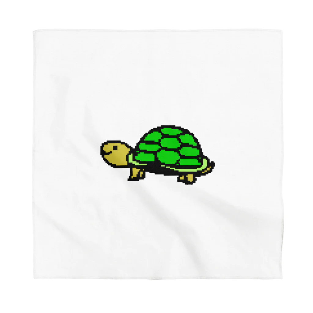 ドット絵の亀ちゃん Bandana by chicodeza by suzuri