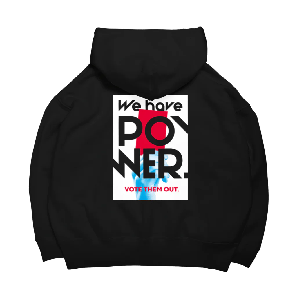 NoMoreWarの投票｜VOTE THEM OUT 選挙でやつらを追い出そう。 Big Hoodie