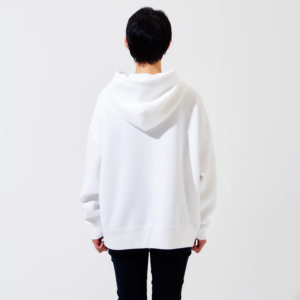 JIMOTOE Wear Local Japanの庄内町 SHONAI TOWN Big Hoodie :model wear (back)