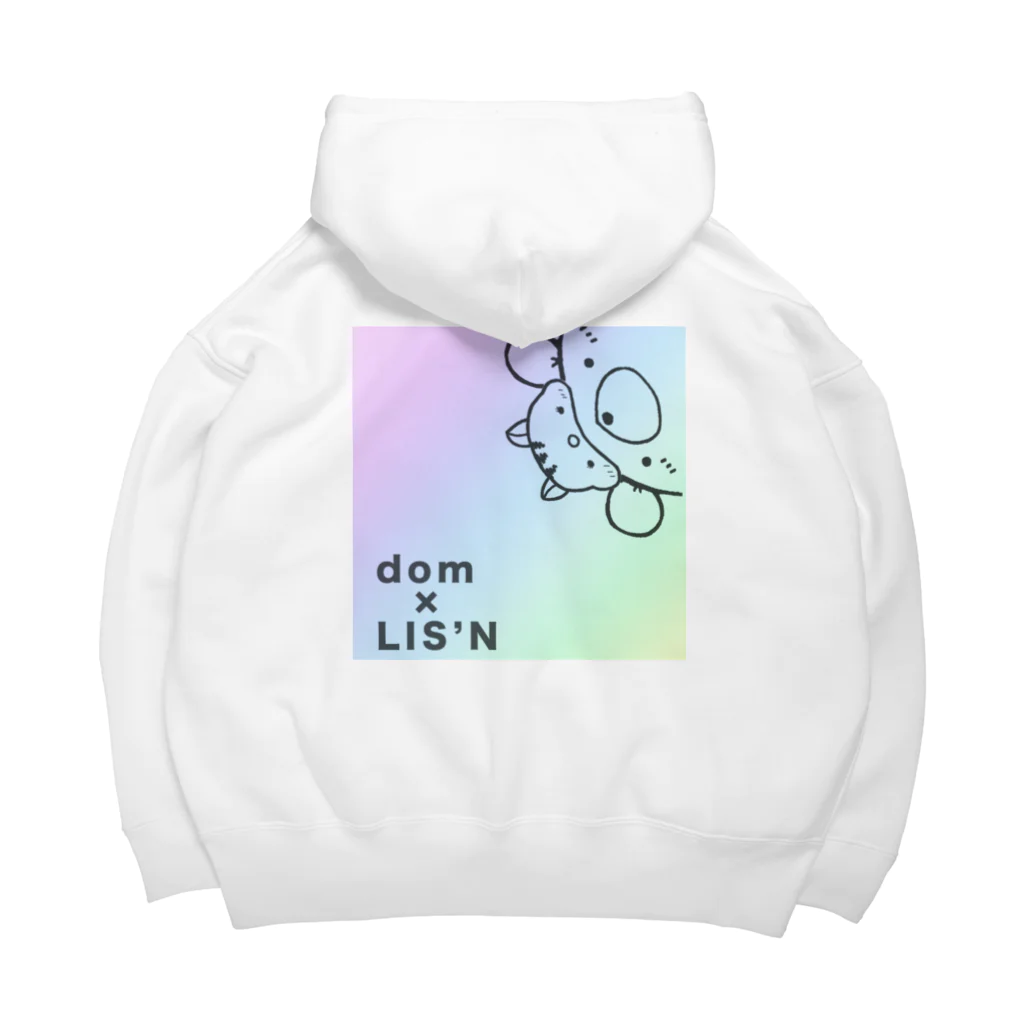 どむショップのDom×LIS’N Big Hoodie