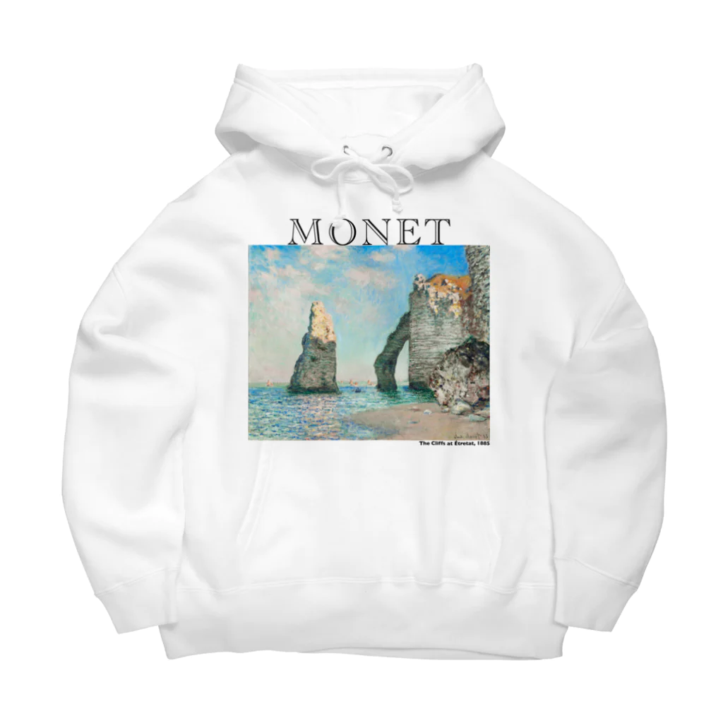 MUGEN ARTのモネ　エトルタの断崖  Claude Monet Big Hoodie