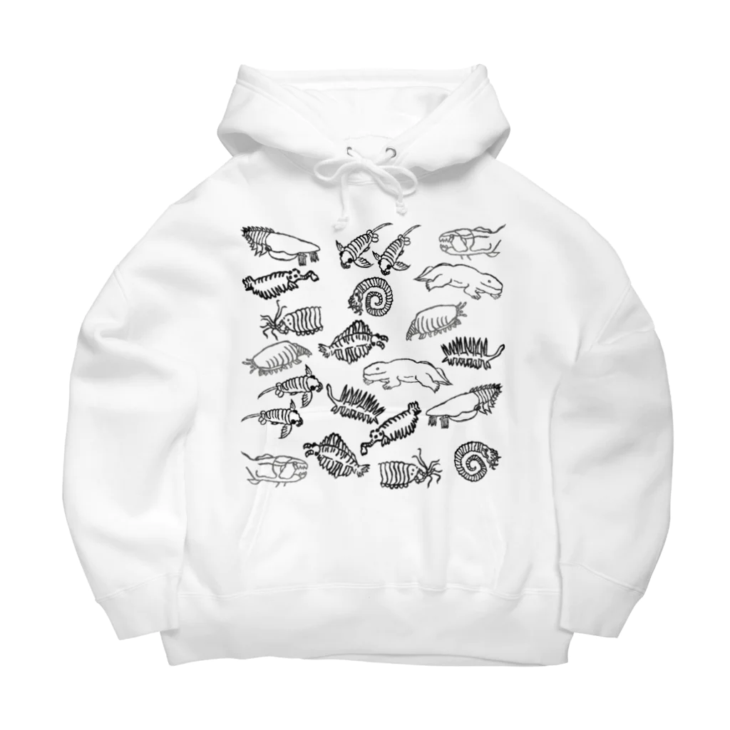 はんこや　ののの古生代のいきものたち Big Hoodie