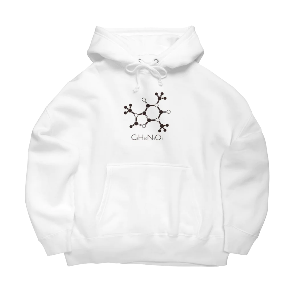 st_drop_laboratoryのカフェインの化学構造式 Big Hoodie