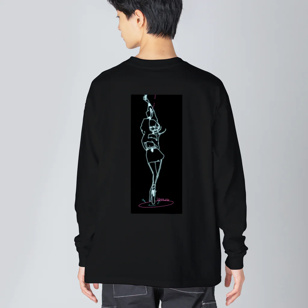 キースケの待ち人、夜のネオンダンス Big Long Sleeve T-Shirt