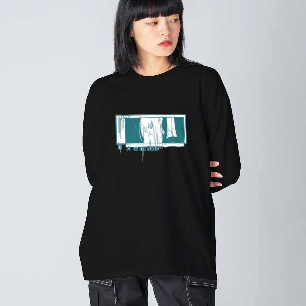 キースケの待ち人、夜のネオンダンス Big Long Sleeve T-Shirt