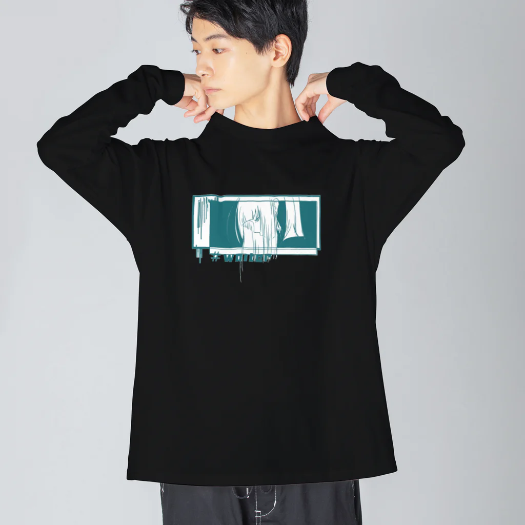 キースケの待ち人、夜のネオンダンス Big Long Sleeve T-Shirt