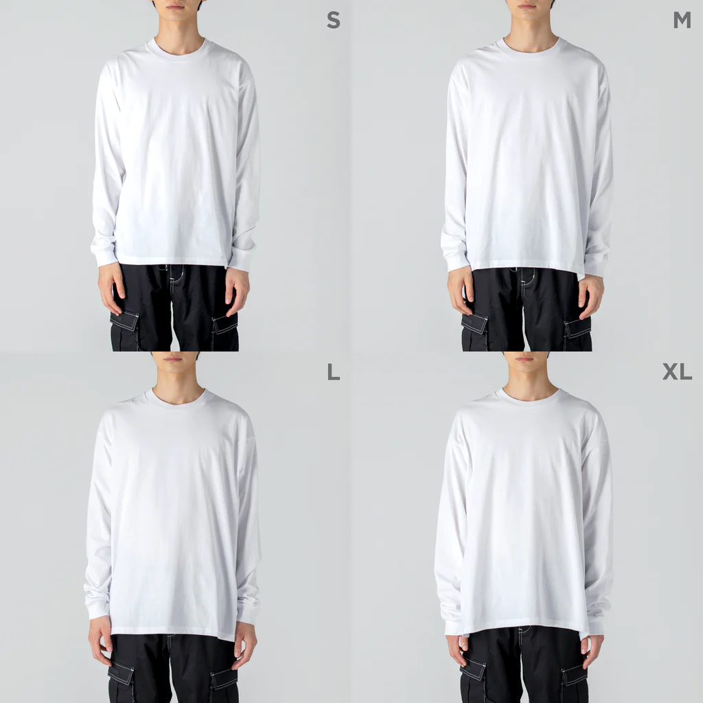 SHARAKUの20240419 Big Long Sleeve T-Shirt: model wear (male)