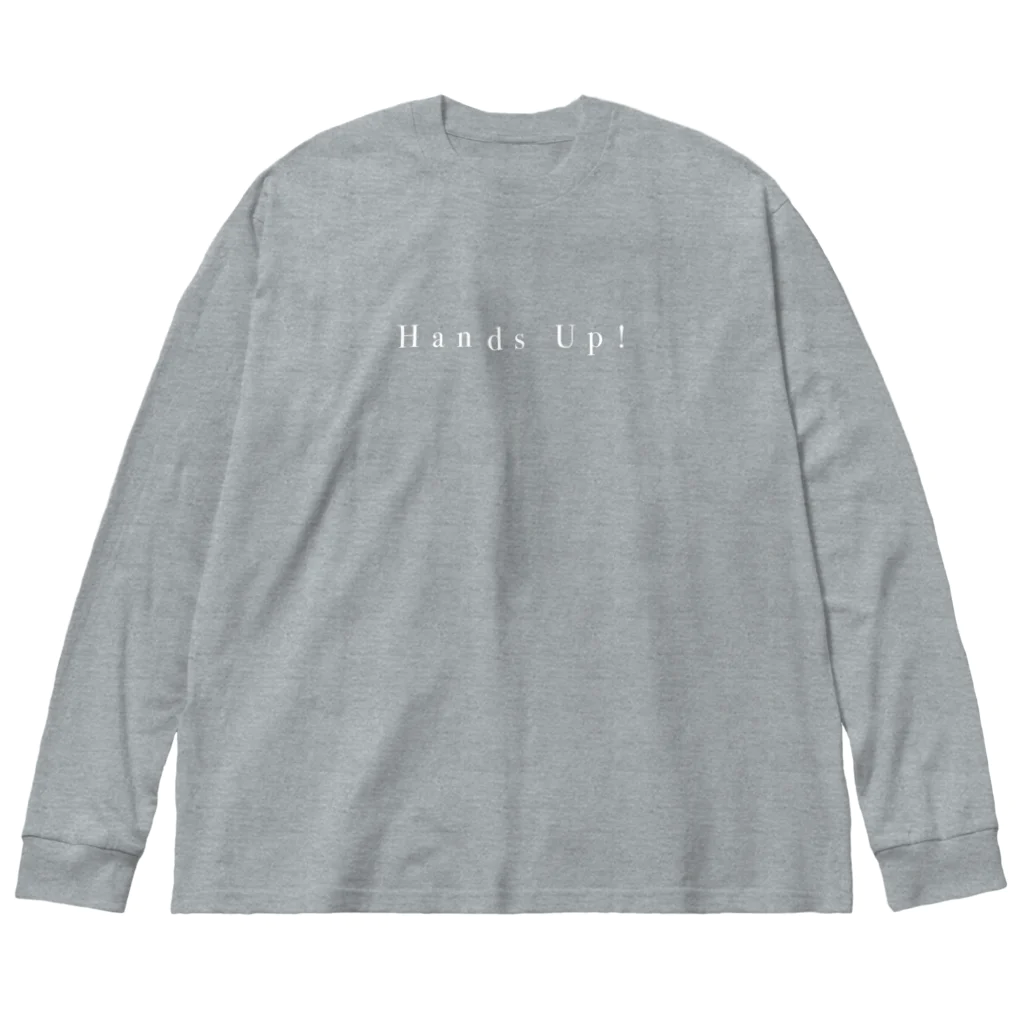 JunKomのHands  Up!〜バスケ侍〜　柄-背面版 Big Long Sleeve T-Shirt