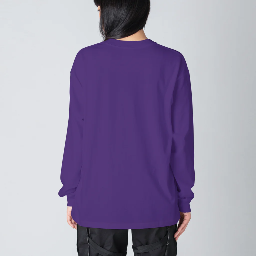 『Nothing Is Real』-- IN SUZURIの吾唯足知(われただたりるをしる)・白マークのみ Big Long Sleeve T-Shirt