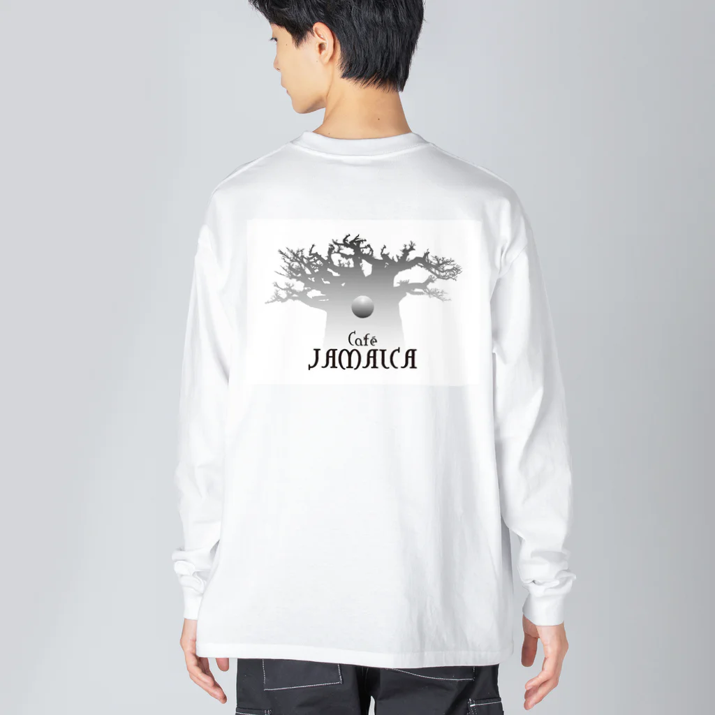 ☺︎꒡̈⃝⌄̈⃝¨̮のCafe Jamaica Big Long Sleeve T-Shirt