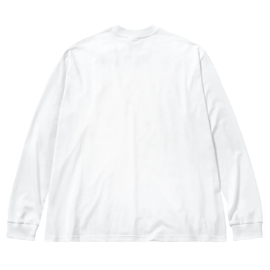 JIMOTOE Wear Local Japanの渋谷区 SHIBUYA WARD ロゴブルー Big Long Sleeve T-Shirt