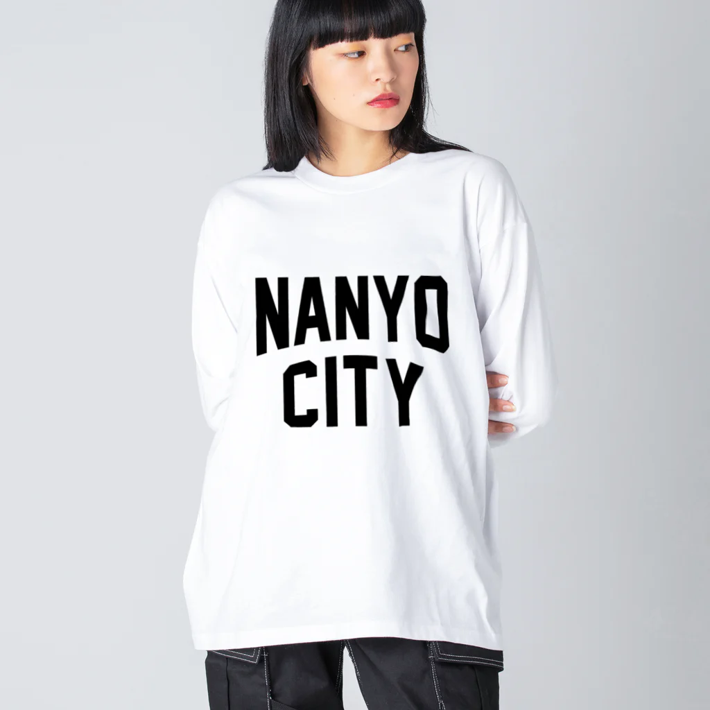 JIMOTOE Wear Local Japanの南陽市 NANYO CITY Big Long Sleeve T-Shirt