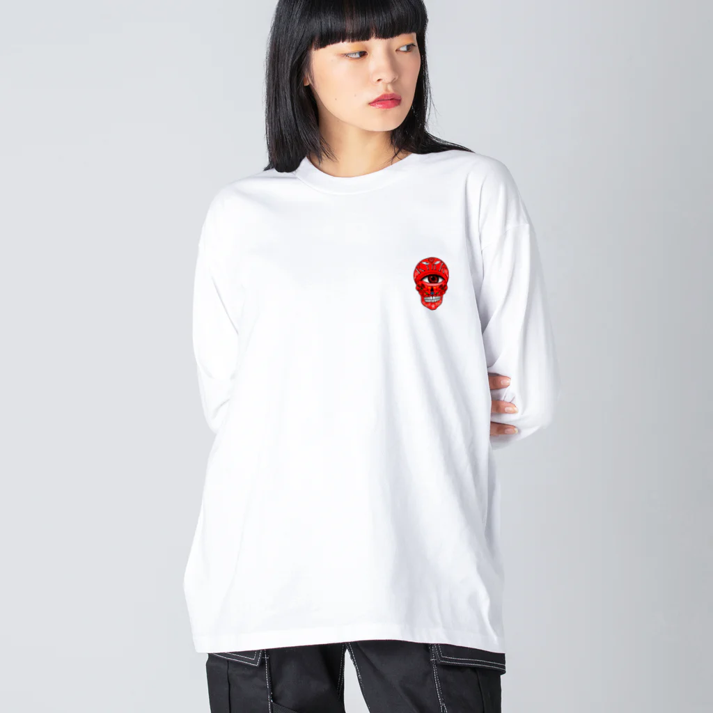 K i n Kのcor backprint ★ K i n K Big Long Sleeve T-Shirt
