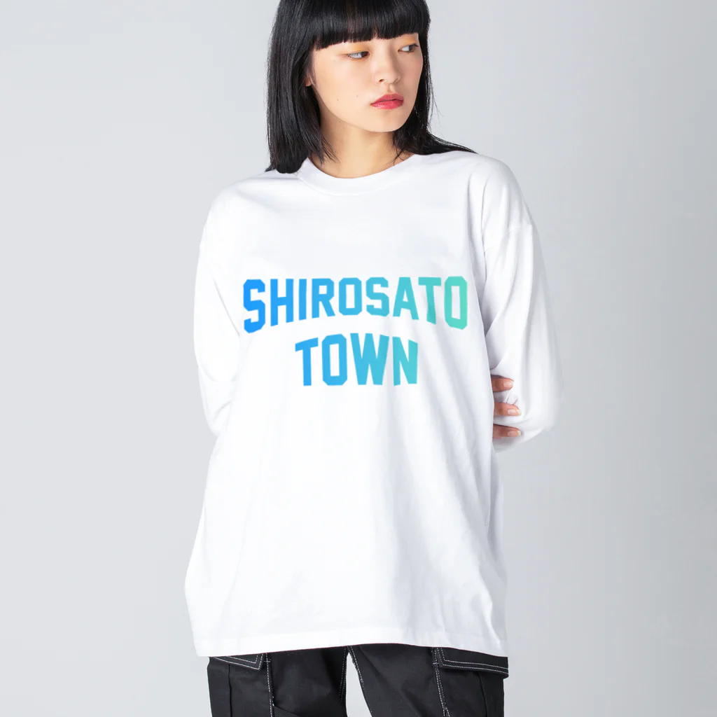 JIMOTOE Wear Local Japanの城里町 SHIROSATO TOWN Big Long Sleeve T-Shirt