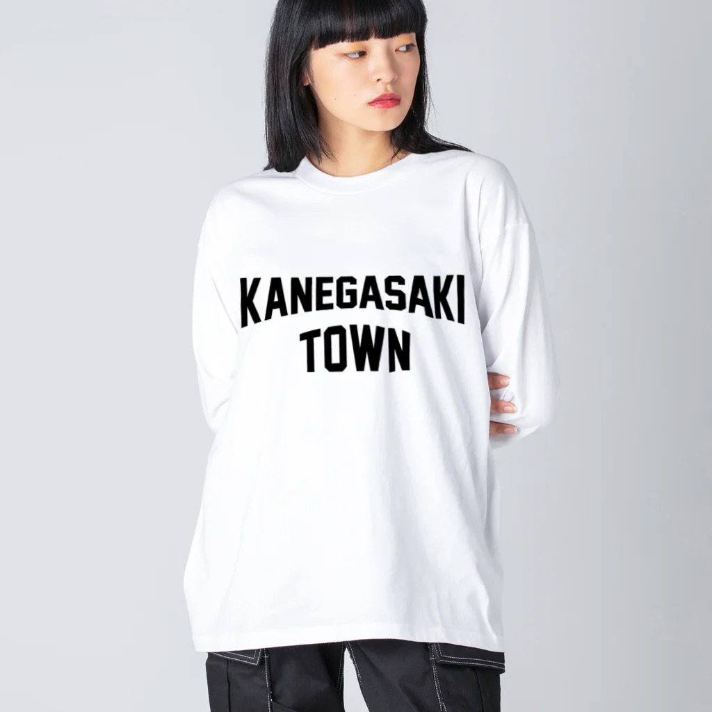 JIMOTOE Wear Local Japanの金ケ崎町 KANEGASAKI TOWN Big Long Sleeve T-Shirt