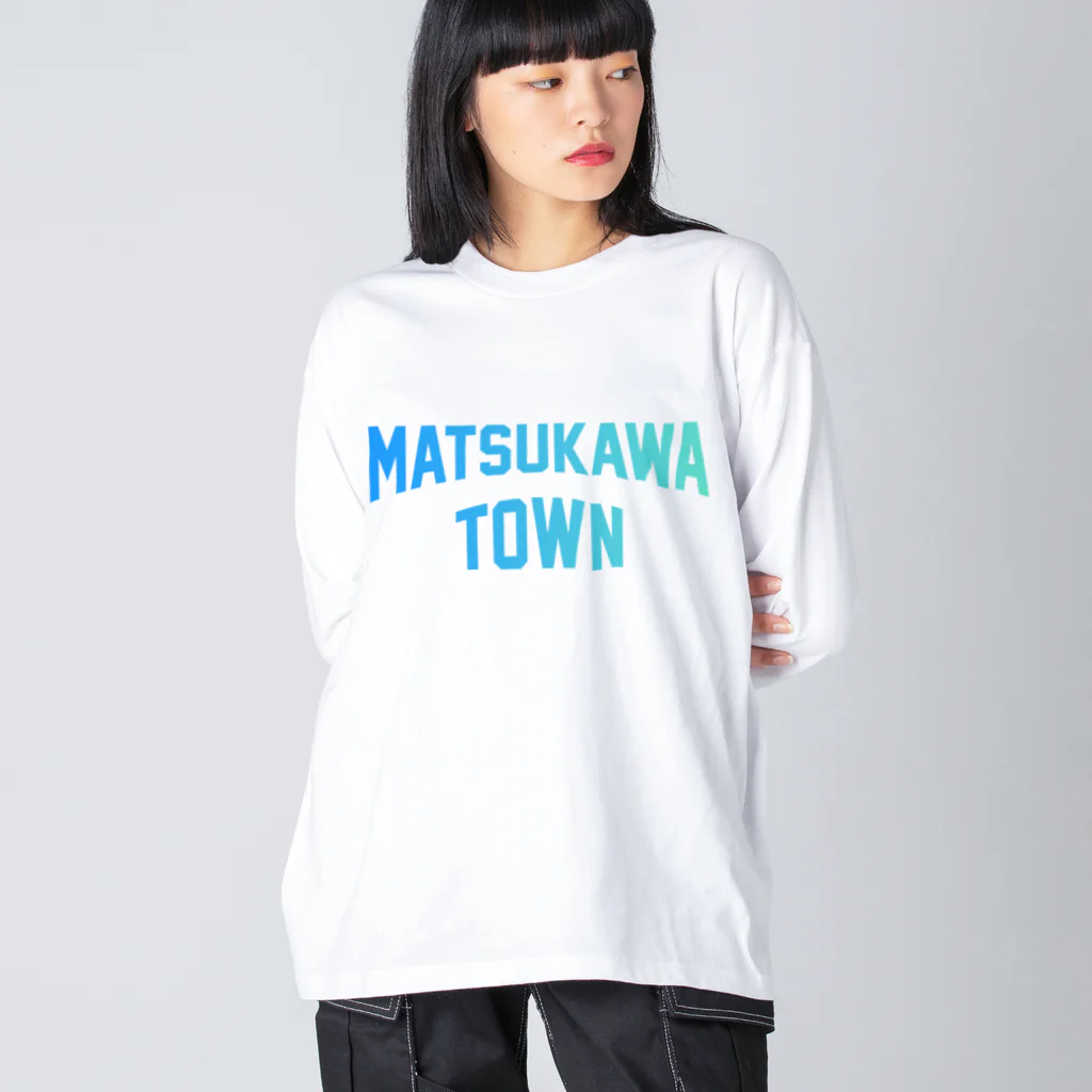JIMOTOE Wear Local Japanの松川町 MATSUKAWA TOWN Big Long Sleeve T-Shirt