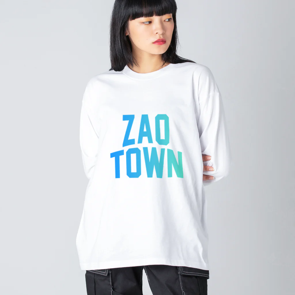 JIMOTOE Wear Local Japanの蔵王町 ZAO TOWN Big Long Sleeve T-Shirt