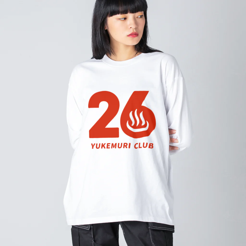 瀬高きりん♨温泉グッズの26 YUKEMURI CLUB Big Long Sleeve T-Shirt