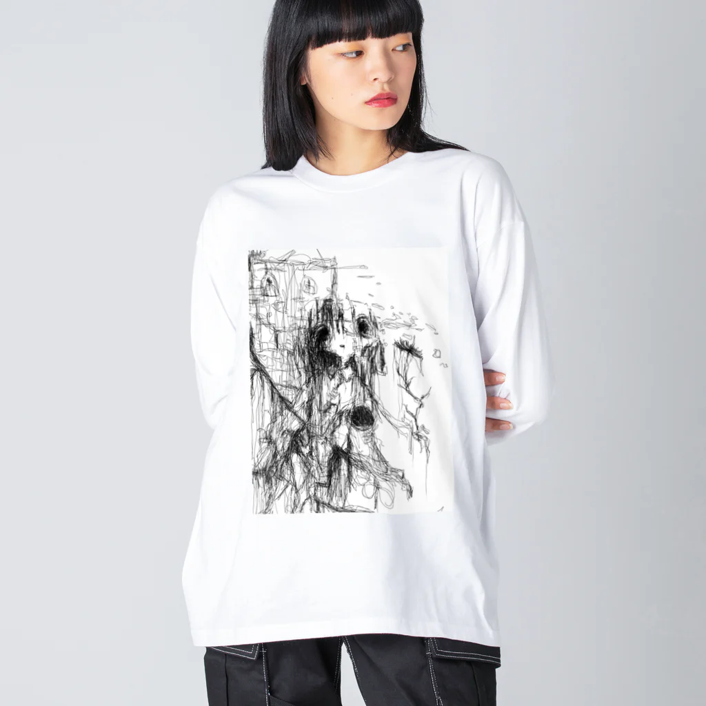 ヒダリーのlonely autism Big Long Sleeve T-Shirt