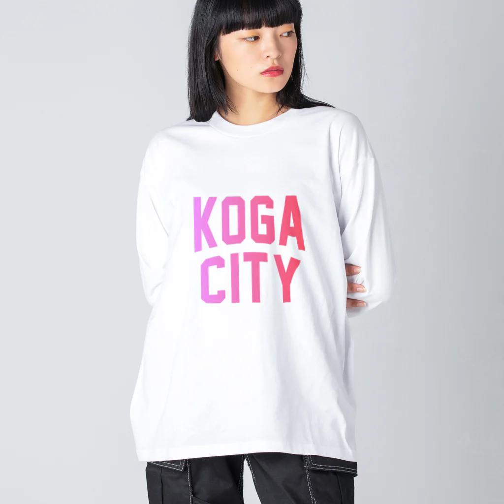 JIMOTOE Wear Local Japanの古賀市 KOGA CITY Big Long Sleeve T-Shirt