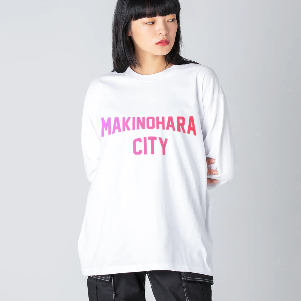 JIMOTOE Wear Local Japanの牧之原市 MAKINOHARA CITY Big Long Sleeve T-Shirt