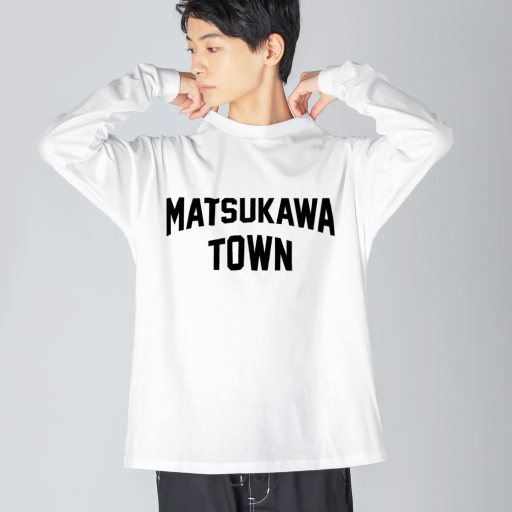 JIMOTOE Wear Local Japanの松川町 MATSUKAWA TOWN Big Long Sleeve T-Shirt